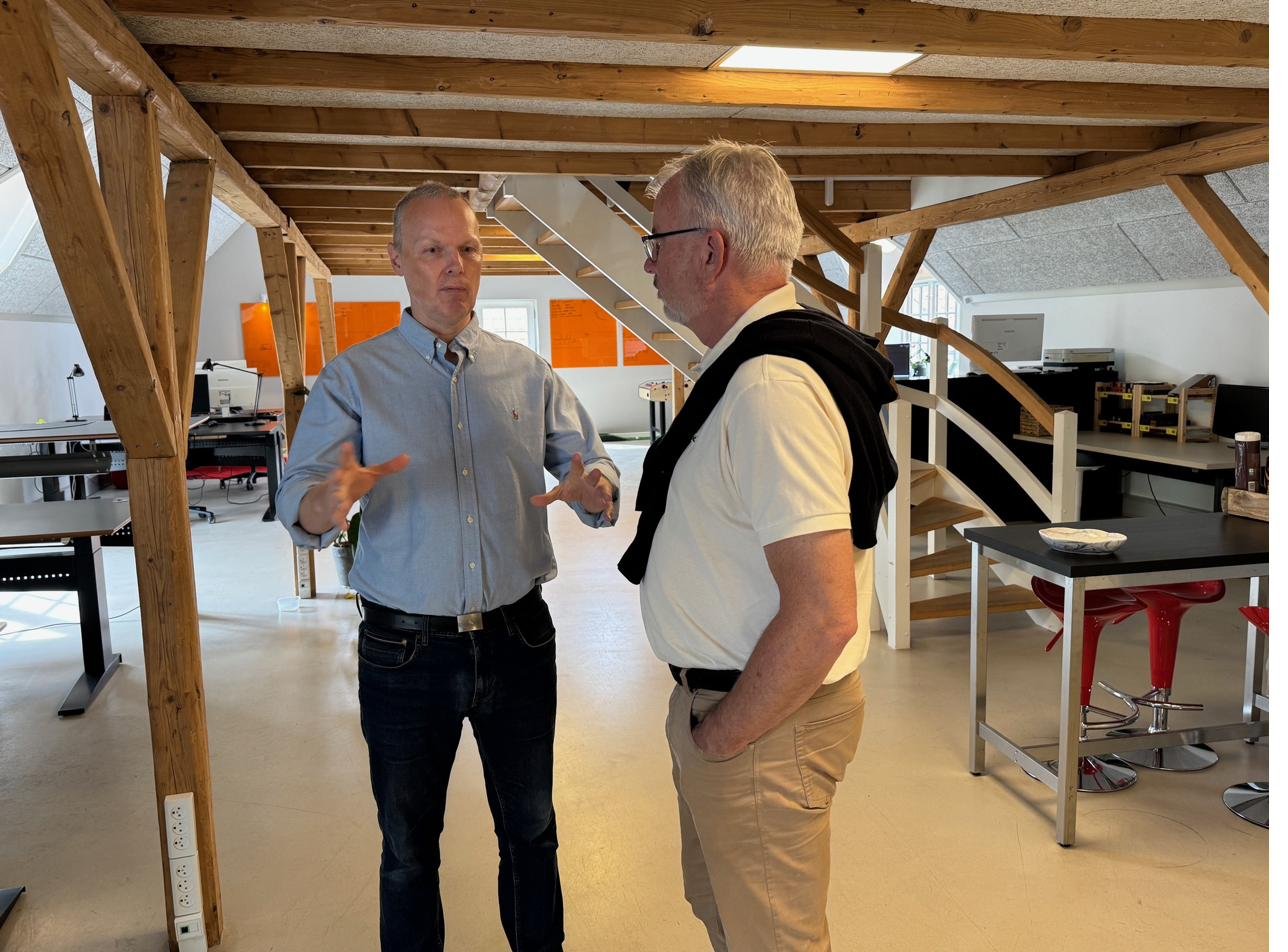 Allan forklarer en løsning